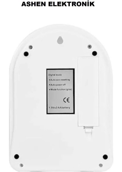 Beyaz Mutfak Terazisi, Hassas ve Şık Tasarım, Dayanıklı ve Kullanışlı fiyatları