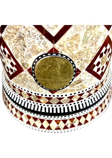 Gawharet El-Fan Sedef Işlemeli Döküm Darbuka JZ14 modelleri