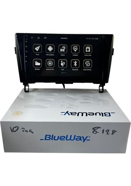 Nissan Qashqai-Xtrail Blueway 8-128 Tam Profesyonel Oem Multimedia fiyatları