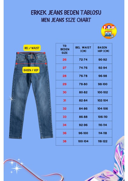 Erkek Modern Boru Paça Jean Pamuk Rahat Kesim Günlük ve Iş Hayatına Uygun Kaliteli Malzeme fırsatları