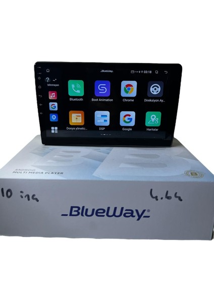 Nissan X-Trail 2004-2007 Blueway 4-64 Profesyonel Oem Multimedia fırsatları