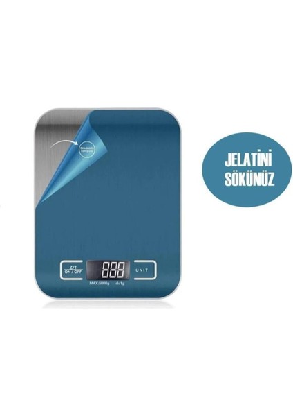 Hassas Dijital Mutfak Tartısı 5 kg LCD Ekranlı Pil Hediyeli fiyatları