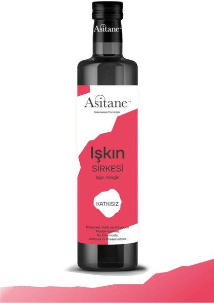Işkın Sirkesi Doğal Fermentasyon & Isgın Vinegar 500 ml indirimleri