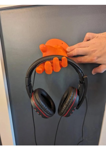 El Şeklinde Kulaklık Askısı