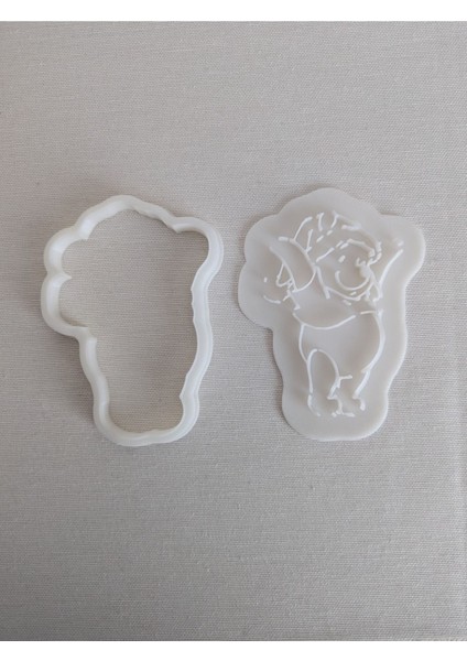 Noel Şapkalı Winnie The Pooh Kurabiye Kalıbı fiyatları