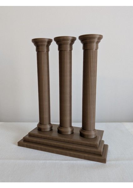 Roma Sütunu Kitap Tutucu - Dekoratif Antik Tasarım indirimleri