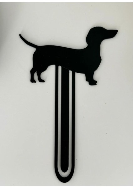 Dachshund (Sosis Köpek) Temalı Kitap Ayracı modelleri