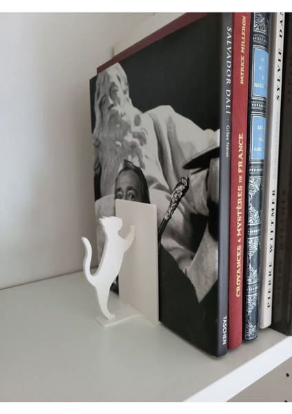 Kedi Figürlü Kitap Tutucu modelleri