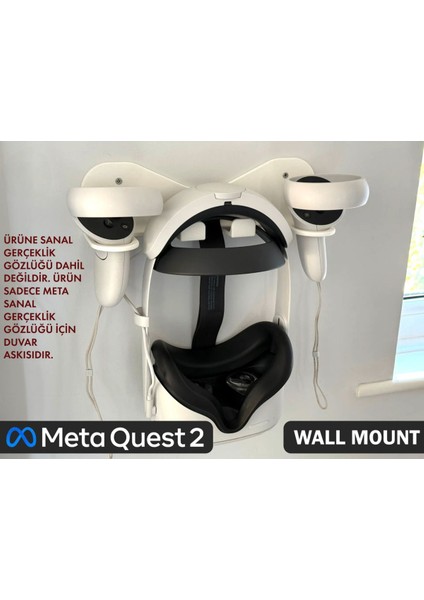 Meta Quest 2 Duvar Askısı