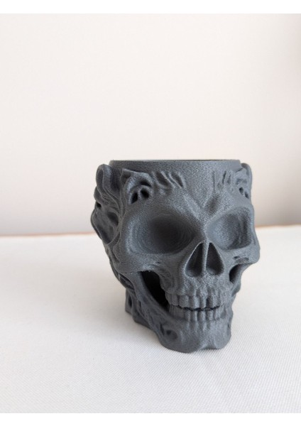 Kafatası Şeklinde Kalemlik modelleri