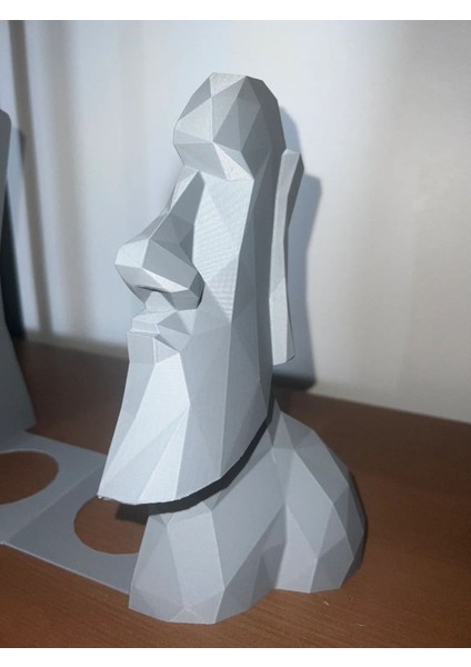 Moai Heykeli Temalı Kitap Tutucu fırsatları