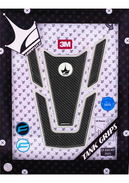 Cf 650 mt 2025 ile Uyumlu Ultimate Kaydırmaz 19 Parça Tank Pad Seti GTC03 modelleri