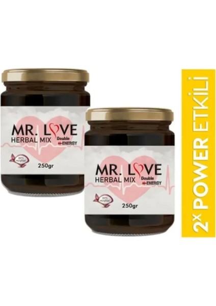 Mr. Love Erkeklere Özel Karışım Güçlü Performanse Macunu 250GR x 2 Adet