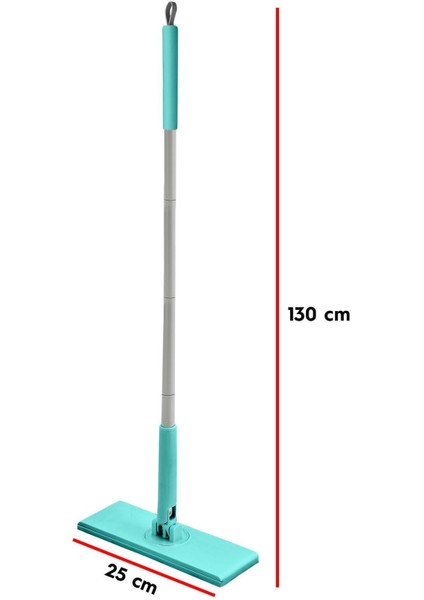 Otomatik Şıp Şak Mop, El Değmeden Tüm Bezlerle Uyumlu Temizlik Seti