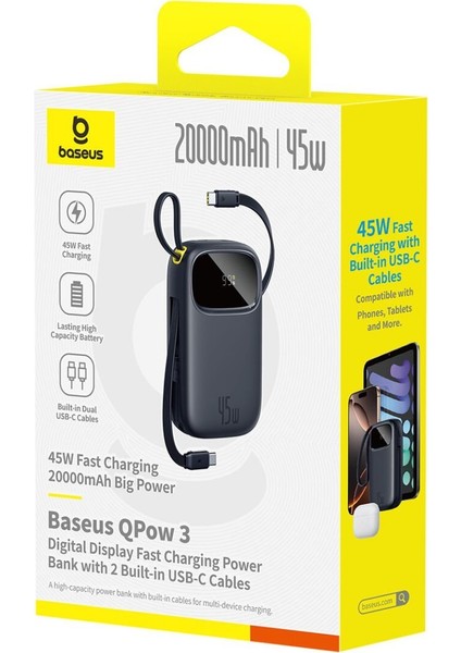 Enerfıll FC31 20000 Mah 45W Powerbank - Sıy fırsatları