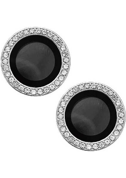 iPhone 14 Plus Uyumlu Effx Cl-06 Kamera Lens Koruyucu-Gümüş