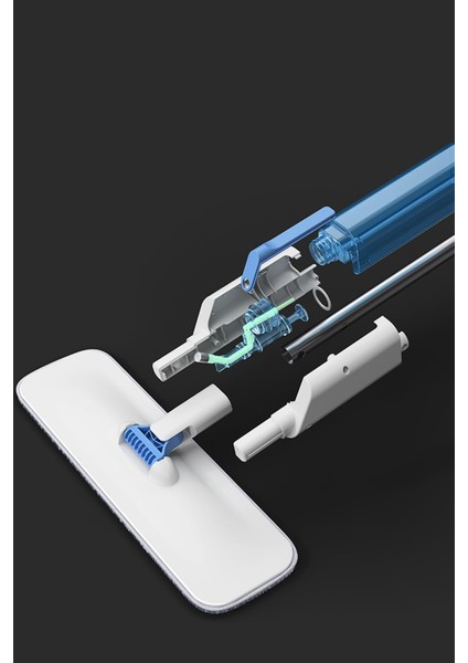 Pratik ve Şık Su Hazneli Cam ve Zemin Temizlik Seti, Hijyen ve Parlaklık Sağlar