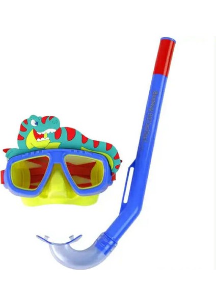 Çocuk Deniz Havuz Yüzücü Dalış Gözlüğü Şnorkel Set 3+ Yaş Su Sızdırmaz Uv Korumalı Geniş Görüş Açılı Figürlü fiyatları