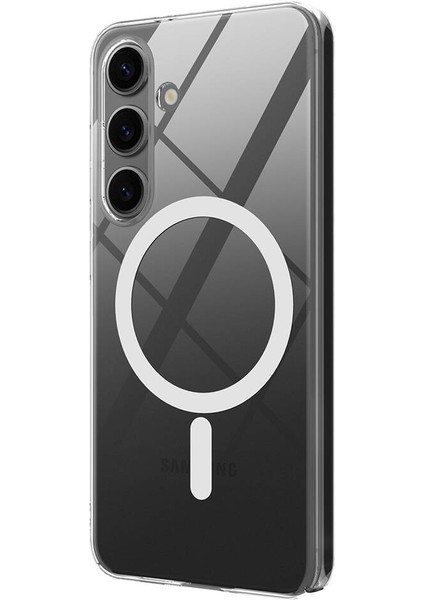 Galaxy S24 Plus Kılıf Kamera Korumalı Magsafe Sert Pc Effx Porto Kapak-Renksiz modelleri