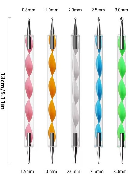 5li Nail Art Tırnak Süsleme Dotting Kalemi modelleri