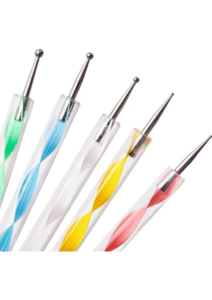 5li Nail Art Tırnak Süsleme Dotting Kalemi fırsatları