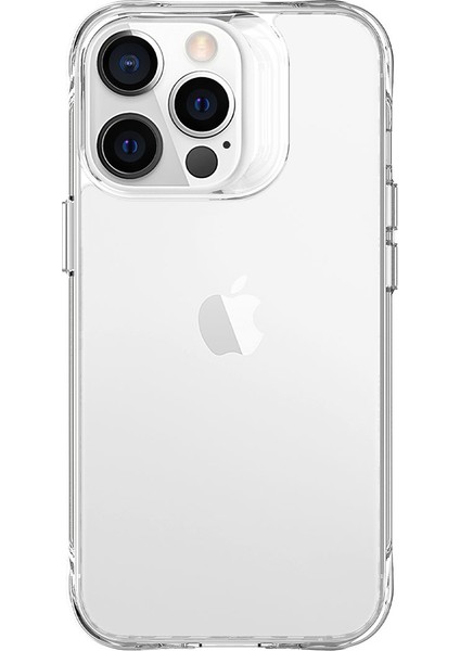 Apple iPhone 13 Pro Kılıf Effx Şeffaf Ultra Ince Airbag Tasarımlı Okka Kapak-Renksiz