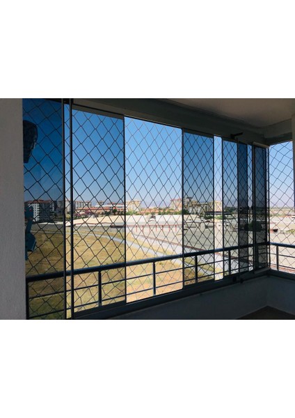 Balkon Filesi 3 Metre Çocuk Güvenlik Filesi Güvenlik Ağı (Göz Aralıkları 5cm) fiyatları