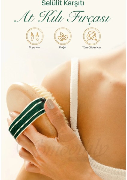 Swork At Kılı Selülit Drenaj Masaj Fırçası (Kuru ve Islak Fırçalama )