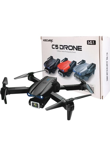 C5 Kameralı Drone App Kontrol Wifi Li Katlanabilir Quatcopter modelleri