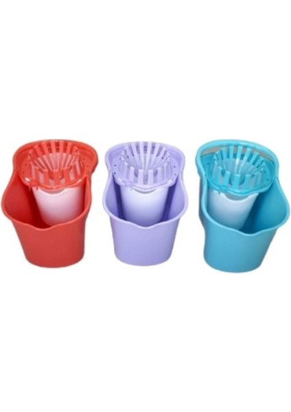 15 Lt Temizlik Kovası, Kirli Su Hazneli, Pratik ve Dayanıklı Temizlik Aracı