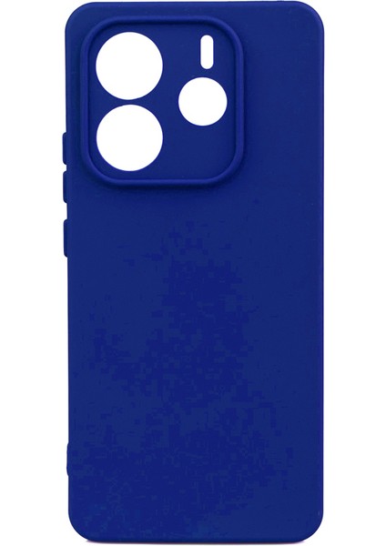 Redmi Note 14 5g Kılıf Effx Biye Silikon - Mavi