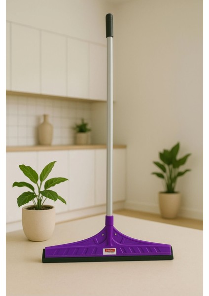 55 cm Çift Kauçuk ve Metal Saplı Yer Sileceği Temizleme Seti modelleri
