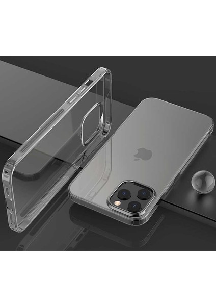 iPhone 12 Pro Max Uyumlu Effx Imax Silikon-Renksiz