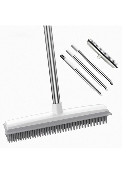 Kauçuk Uçlu Sihirli Süpürge, Tüy Toplama ve Temizlik Aracınız