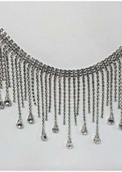 Özel Kristal Damla Taşlı Zincir Saçak Şerit fırsatları