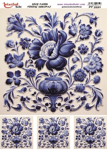 Istanbul Hobi Pirinç Dekopaj Pt 3351