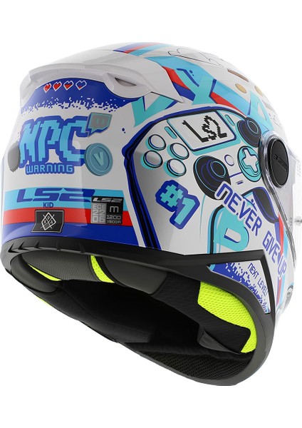 Kıd Next Level Beyaz Çocuk Kask modelleri