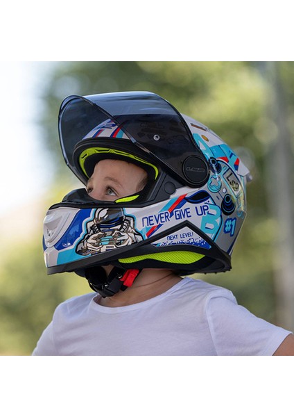 Kıd Next Level Beyaz Çocuk Kask fırsatları