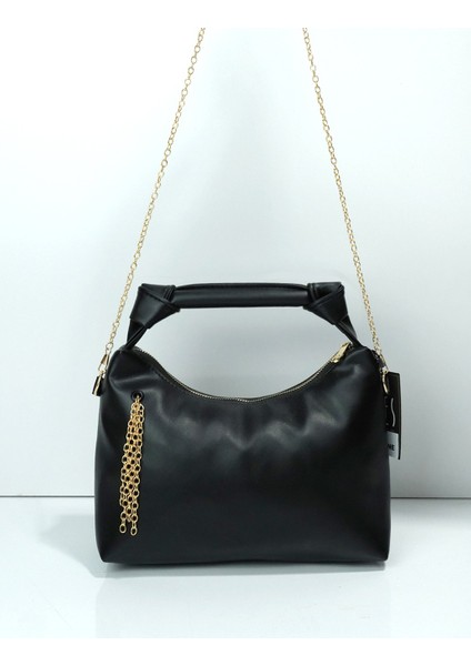 Zincir ve Düğüm Detaylı Deri Çanta modelleri