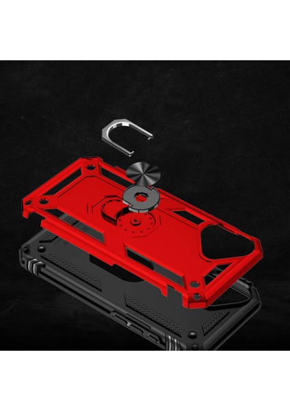 Apple iPhone 16 Kılıf Effx Vega Kapak-Kırmızı indirimleri