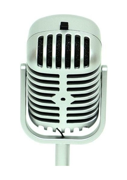 Karaoke Mikrofon Silver Speaker Hediyelik modelleri