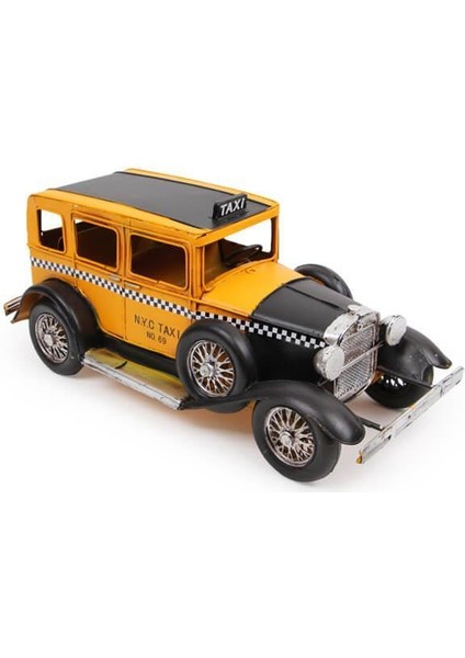 Metal Araba Biblo Dekoratif Hediyelik