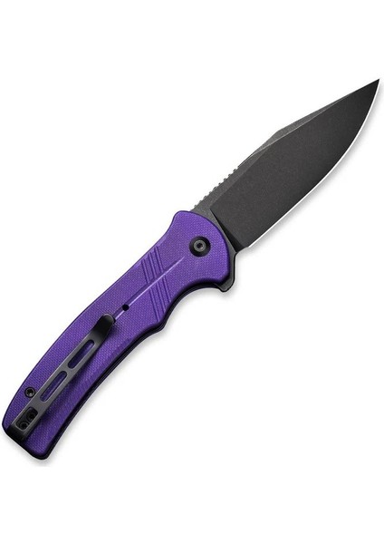 Cogent Flipper & Button Lock Knife Purple G10 Handle Çakı modelleri