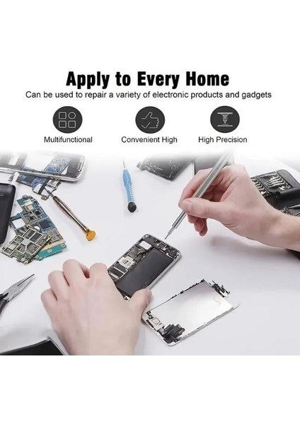 25 Parça Çok Fonksiyonlu Hassas Tornavida Seti fırsatları