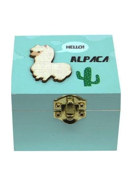 Müzik Kutusu Lama Temalı Dekoratif Hediyelik