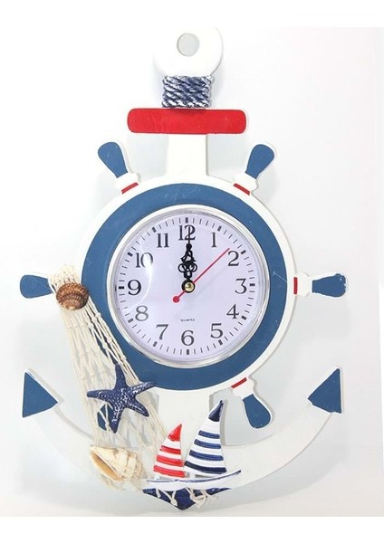 Ahşap Marin Dümenli ve Çapa Tasarımı Saat fiyatları