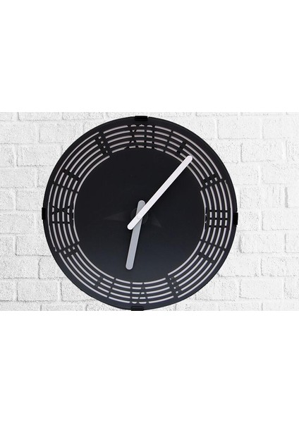 Saat Hareketli Roma Rakamlı Duvar Saati Dekoratif Hediyelik