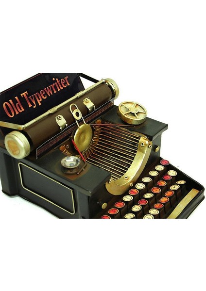 Dekoratif Metal Daktilo Biblo Vintage Hediyelik modelleri