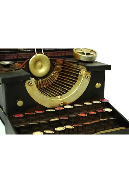 Dekoratif Metal Daktilo Biblo Vintage Hediyelik fırsatları