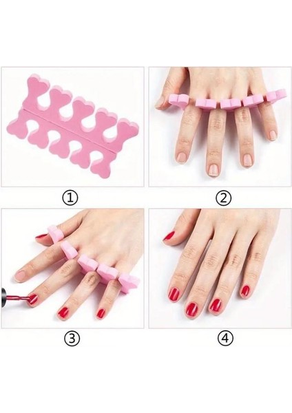 Parmak Ayırıcı Sünger Manikür Pedikür Aparatı 5 Adet fırsatları